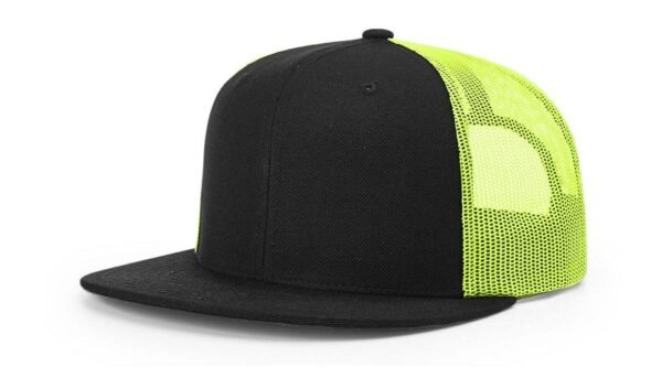 CROWN-CORNERH 511 Flatbill Hat Wool Blend Hi-Pro Trucker Adjustable Snapback - OSFM - Image 19