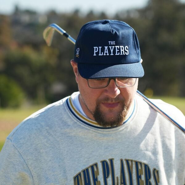 The PLAYERS x CROWN-CORNERH Golf Heritage Retro Snapback Hat - Image 2