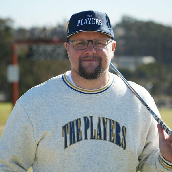 The PLAYERS x CROWN-CORNERH Golf Heritage Retro Snapback Hat - Image 3
