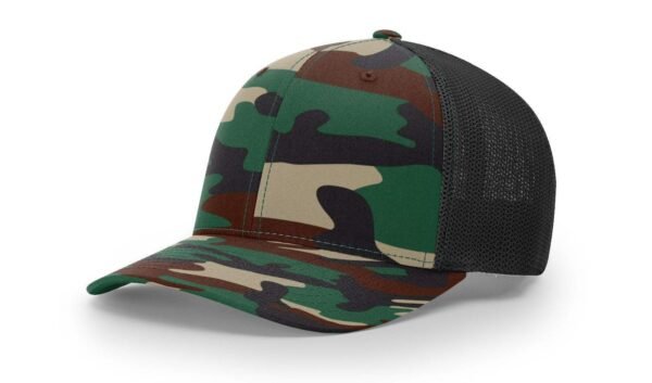 CROWN-CORNERH 110 R-Flex Trucker Hat Meshback Cap - Image 11