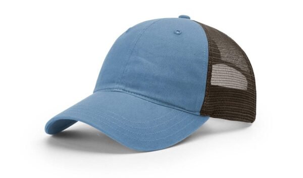 CROWN-CORNERH 111 Garment Washed Snapback Trucker Hat Relaxed Unstructured Cap - Image 30