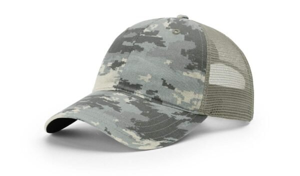 CROWN-CORNERH 111P Snapback Hat Garment Washed Printed Trucker Cap - Image 8