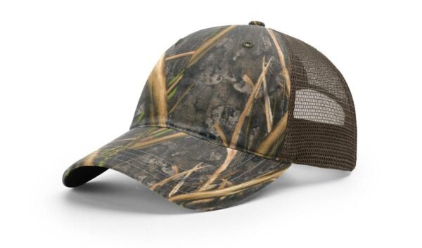 CROWN-CORNERH 111P Snapback Hat Garment Washed Printed Trucker Cap - Image 15