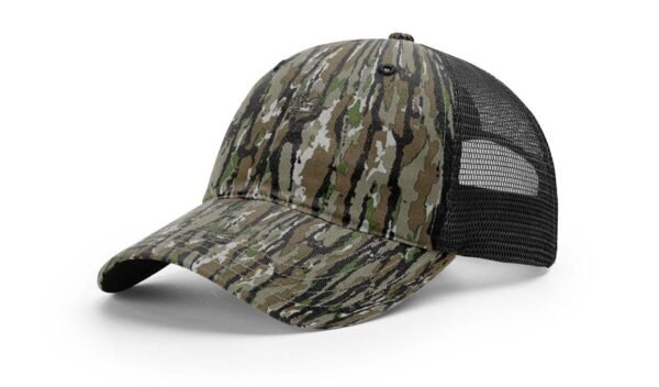 CROWN-CORNERH 111P Snapback Hat Garment Washed Printed Trucker Cap - Image 27