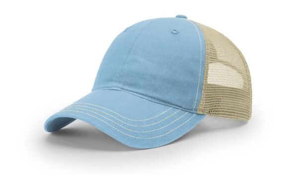 CROWN-CORNERH 111 Garment Washed Snapback Trucker Hat Relaxed Unstructured Cap - Image 29