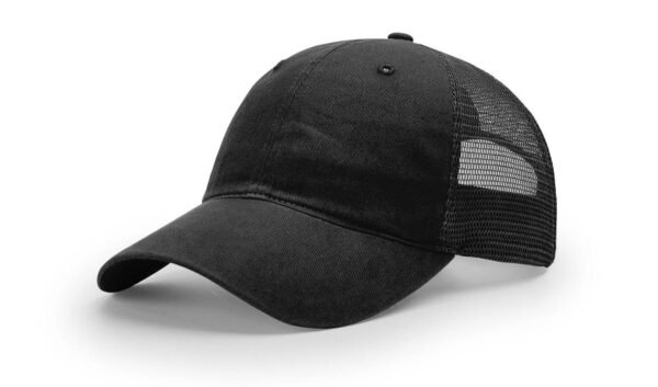 CROWN-CORNERH 111 Garment Washed Snapback Trucker Hat Relaxed Unstructured Cap - Image 26