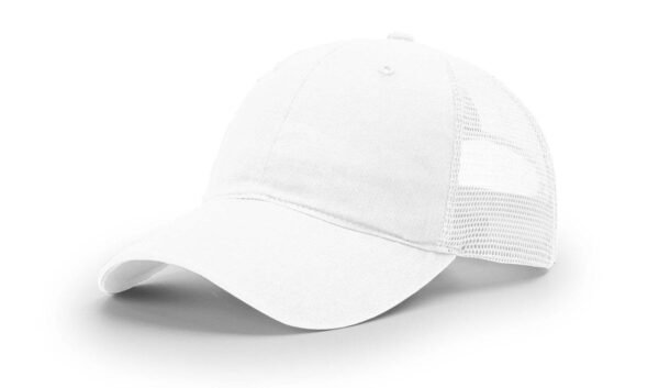CROWN-CORNERH 111 Garment Washed Snapback Trucker Hat Relaxed Unstructured Cap - Image 25
