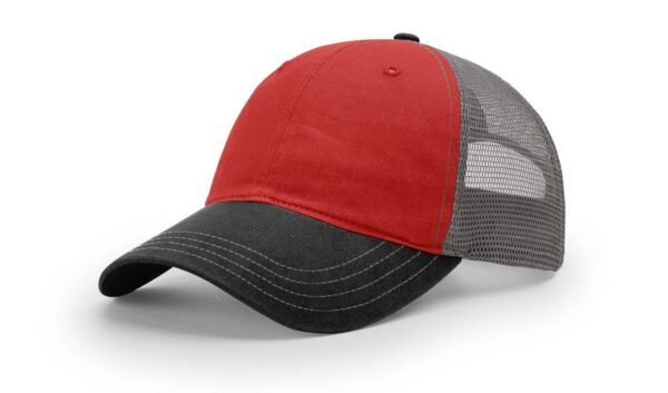 CROWN-CORNERH 111 Garment Washed Snapback Trucker Hat Relaxed Unstructured Cap - Image 31