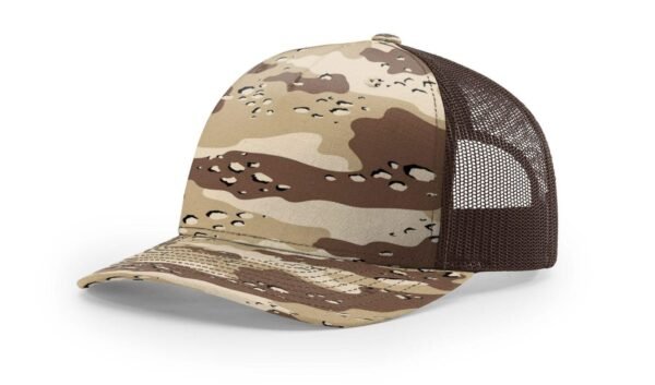 CROWN-CORNERH 112PFP Duck Camo Bottomland Camo Hat Five Panel Hat Trucker Cap - Image 14