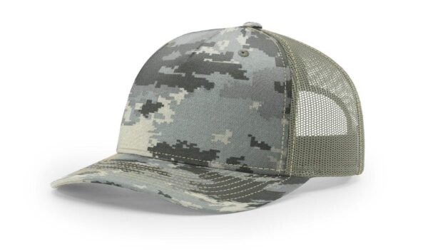CROWN-CORNERH 112PFP Duck Camo Bottomland Camo Hat Five Panel Hat Trucker Cap - Image 28