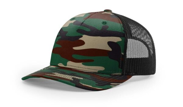 CROWN-CORNERH 112PFP Duck Camo Bottomland Camo Hat Five Panel Hat Trucker Cap - Image 27