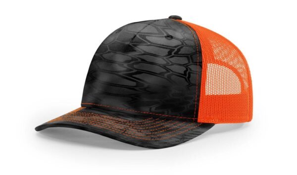 CROWN-CORNERH 112PFP Duck Camo Bottomland Camo Hat Five Panel Hat Trucker Cap - Image 20
