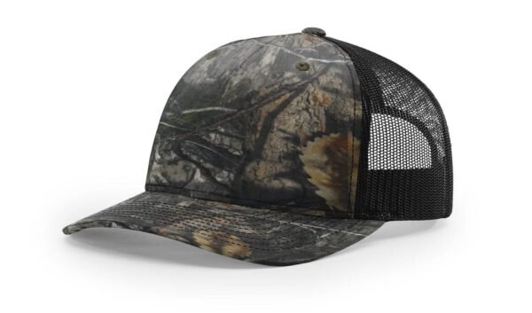 CROWN-CORNERH 112PFP Duck Camo Bottomland Camo Hat Five Panel Hat Trucker Cap - Image 10