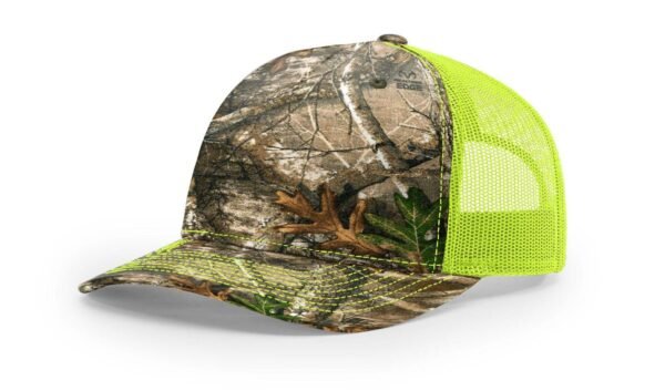 CROWN-CORNERH 112PFP Duck Camo Bottomland Camo Hat Five Panel Hat Trucker Cap - Image 16