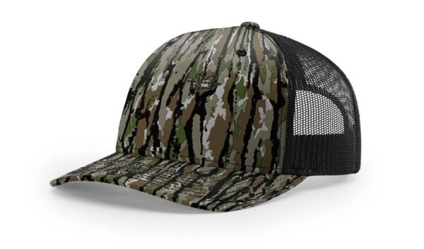 CROWN-CORNERH 112PFP Duck Camo Bottomland Camo Hat Five Panel Hat Trucker Cap - Image 32
