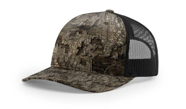 CROWN-CORNERH 112PFP Duck Camo Bottomland Camo Hat Five Panel Hat Trucker Cap - Image 18