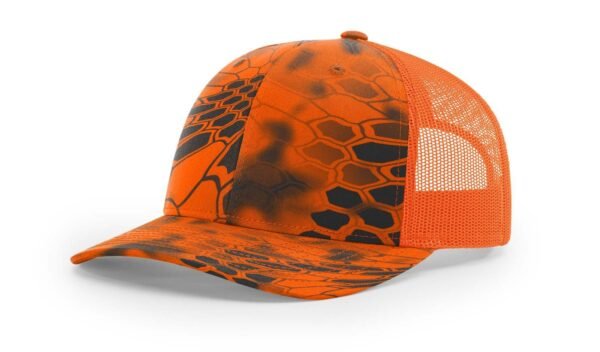 CROWN-CORNERH 112P Camo Trucker Hat Snapback Caps Camo Blaze Orange Realtree Mossy Oak Hats - Image 40