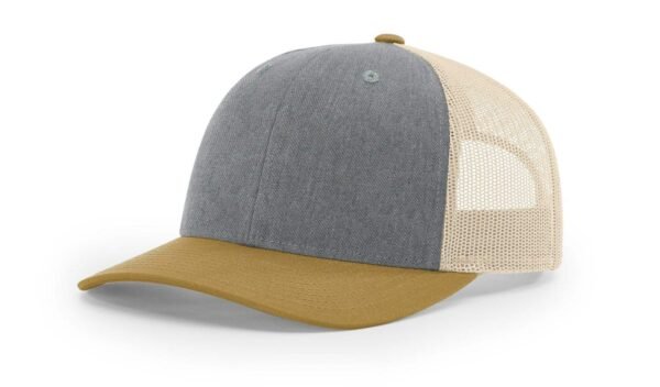 CROWN-CORNERH 115 Trucker Hat Low Profile Snapback 6 Panel Hat Trucker Cap MD/LG - Image 56