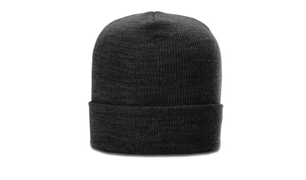 CROWN-CORNERH 137 Heathered Beanie with Cuff | Beanie with Stretchable Cuff - Min. 12 Beanies Per Order, Mix & Match - Image 2