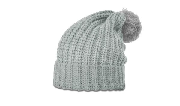 CROWN-CORNERH 143 Chunk Cable Beanie w/Cuff & Pom | Cozy Cable Knit Beanie - Min. 12 Beanies Per Order, Mix & Match - Image 15