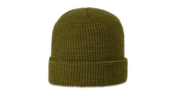 CROWN-CORNERH 146 Waffle Knit Beanie Blank Beanie Stocking Hat - Image 15