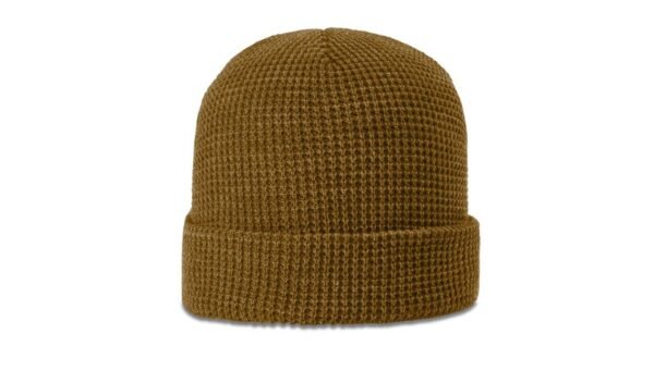 CROWN-CORNERH 146 Waffle Knit Beanie Blank Beanie Stocking Hat - Image 16