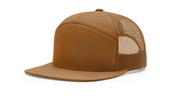 CROWN-CORNERH 168 Hat 7-Panel Trucker Cap Hi-Pro Adjustable Snapback - OSFM - Image 15