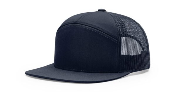 CROWN-CORNERH 168 Hat 7-Panel Trucker Cap Hi-Pro Adjustable Snapback - OSFM - Image 18