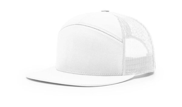 CROWN-CORNERH 168 Hat 7-Panel Trucker Cap Hi-Pro Adjustable Snapback - OSFM - Image 20