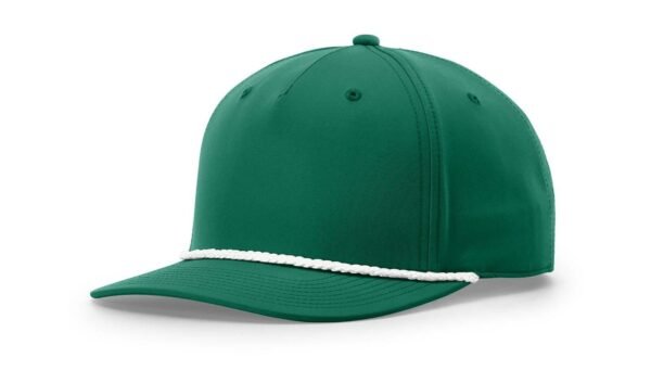 CROWN-CORNERH 258 Snapback Rope Hat Five Panel Classic Rope Cap Performance Polyester - Image 11