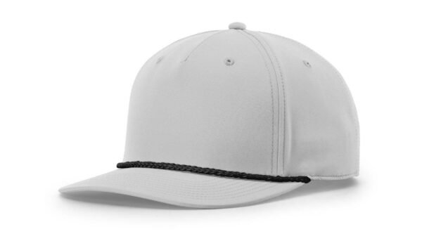 CROWN-CORNERH 258 Snapback Rope Hat Five Panel Classic Rope Cap Performance Polyester - Image 13