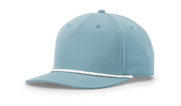 CROWN-CORNERH 258 Snapback Rope Hat Five Panel Classic Rope Cap Performance Polyester - Image 14