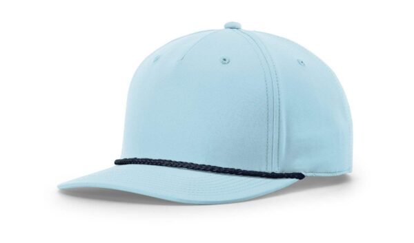 CROWN-CORNERH 258 Snapback Rope Hat Five Panel Classic Rope Cap Performance Polyester - Image 15