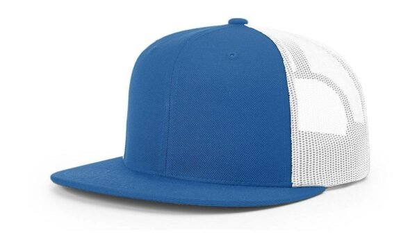 CROWN-CORNERH 511 Flatbill Hat Wool Blend Hi-Pro Trucker Adjustable Snapback - OSFM - Image 3