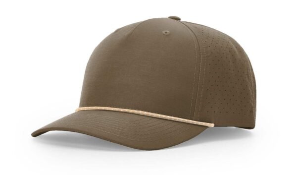 CROWN-CORNERH 355 Laser Perfed Performance Snapback Rope Cap Hat - Image 3