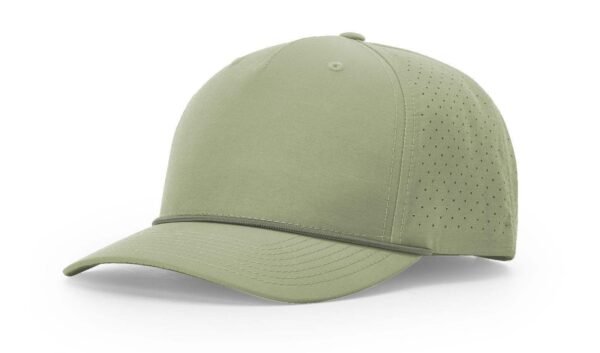 CROWN-CORNERH 355 Laser Perfed Performance Snapback Rope Cap Hat - Image 4