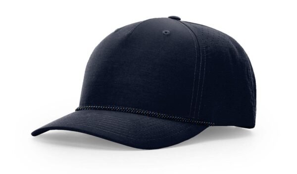 CROWN-CORNERH 355 Laser Perfed Performance Snapback Rope Cap Hat - Image 6