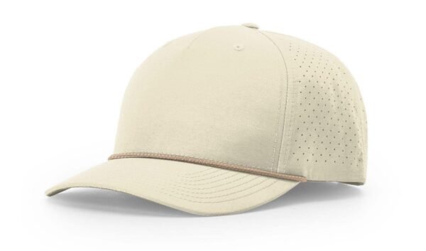 CROWN-CORNERH 355 Laser Perfed Performance Snapback Rope Cap Hat - Image 7