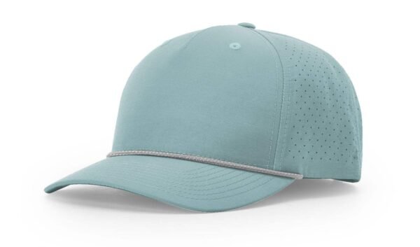 CROWN-CORNERH 355 Laser Perfed Performance Snapback Rope Cap Hat - Image 9