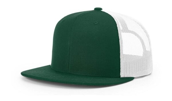 CROWN-CORNERH 511 Flatbill Hat Wool Blend Hi-Pro Trucker Adjustable Snapback - OSFM - Image 15