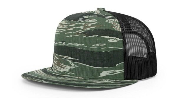 CROWN-CORNERH 511 Flatbill Hat Wool Blend Hi-Pro Trucker Adjustable Snapback - OSFM - Image 2