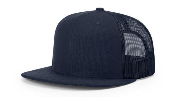 CROWN-CORNERH 511 Flatbill Hat Wool Blend Hi-Pro Trucker Adjustable Snapback - OSFM - Image 22
