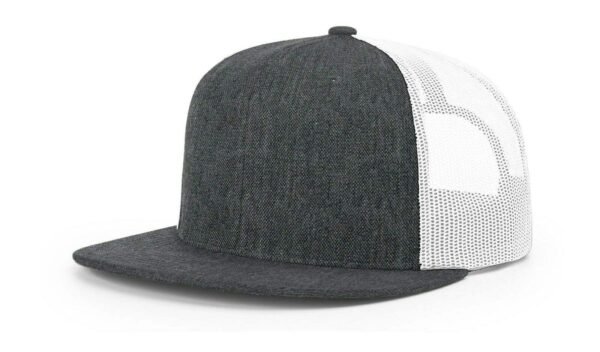 CROWN-CORNERH 511 Flatbill Hat Wool Blend Hi-Pro Trucker Adjustable Snapback - OSFM - Image 13
