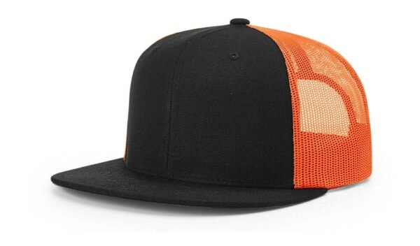 CROWN-CORNERH 511 Flatbill Hat Wool Blend Hi-Pro Trucker Adjustable Snapback - OSFM - Image 20