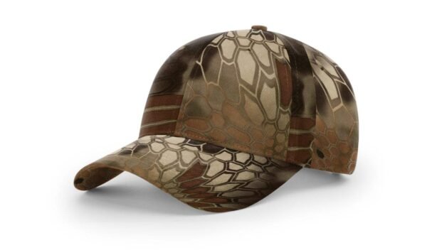 CROWN-CORNERH 843 Casual Twill Camo Strapback Hat - Image 4