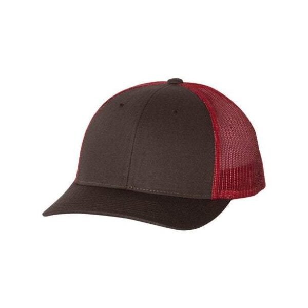 CROWN-CORNERH 115 Trucker Hat Low Profile Snapback 6 Panel Hat Trucker Cap MD/LG - Image 29