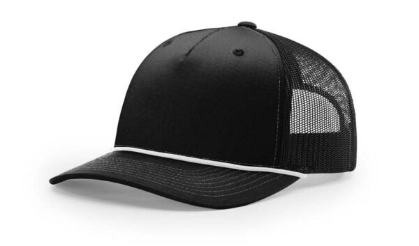 CROWN-CORNERH 112FPR Five Panel Trucker w/ Rope - Image 3