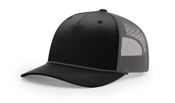 CROWN-CORNERH 112FPR Five Panel Trucker w/ Rope - Image 4