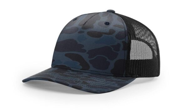 CROWN-CORNERH 112PFP Duck Camo Bottomland Camo Hat Five Panel Hat Trucker Cap - Image 8