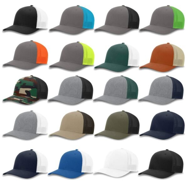 CROWN-CORNERH 110 R-Flex Trucker Hat Meshback Cap